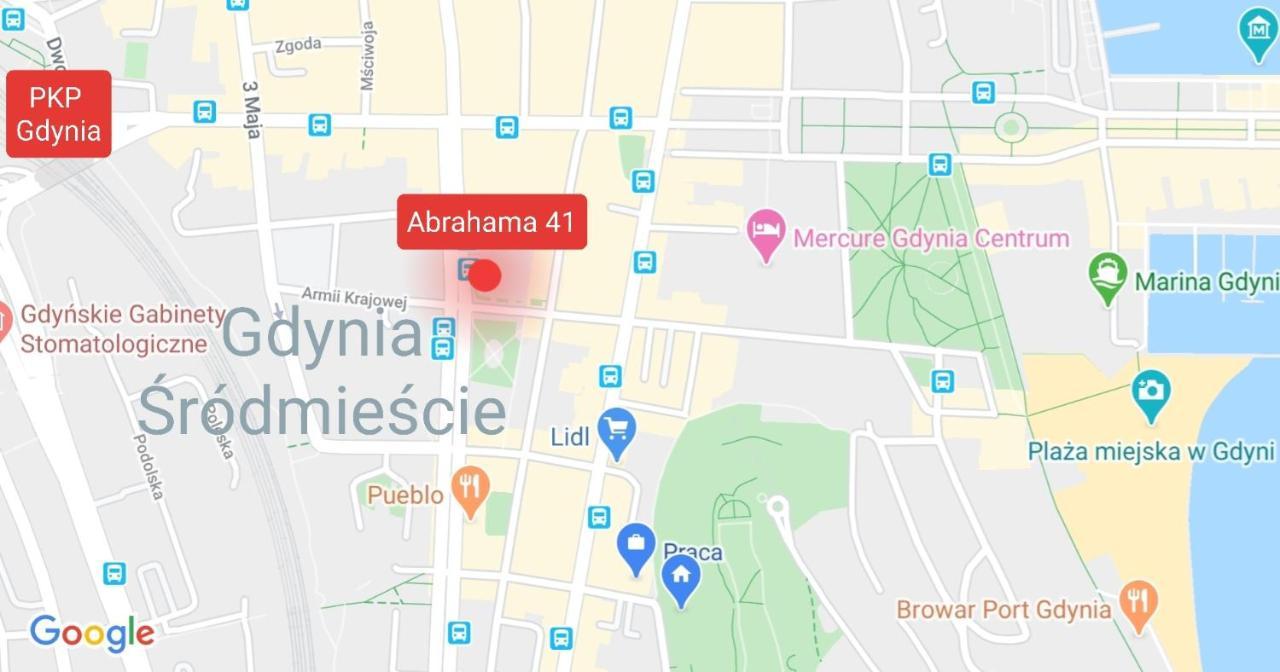 Apartament Apartament - Antoniego Abrahama 41 Gdynia Zewnętrze zdjęcie